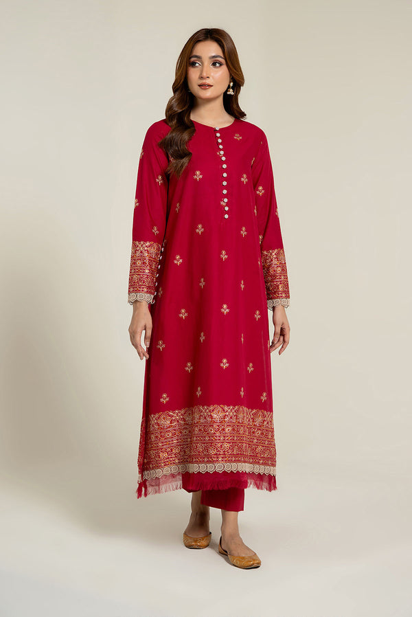 EMBROIDERED LAWN 2 PCS (UNSTITCHED)