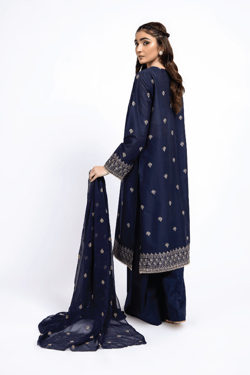EMBROIDERED LAWN 3 PCS (UNSTITCHED)
