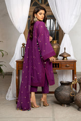 EMBROIDERED LAWN 3 PCS (UNSTITCHED)