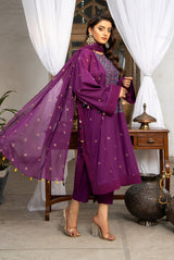 EMBROIDERED LAWN 3 PCS (UNSTITCHED)