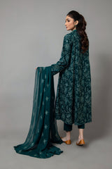 EMBROIDERED COTTON KARANDI 3 PCS (UNSTITCHED)