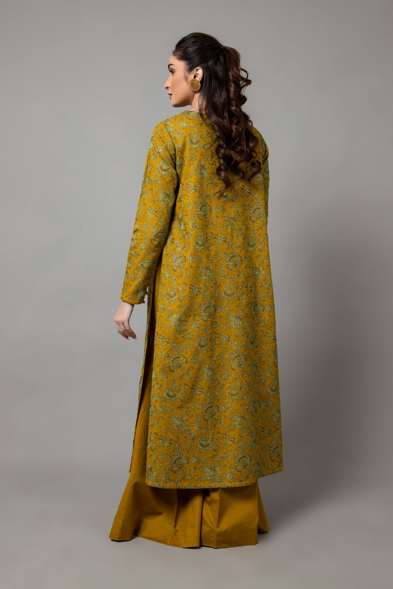 EMBROIDERED SLUB KHADDAR 2 PCS (UNSTITCHED)