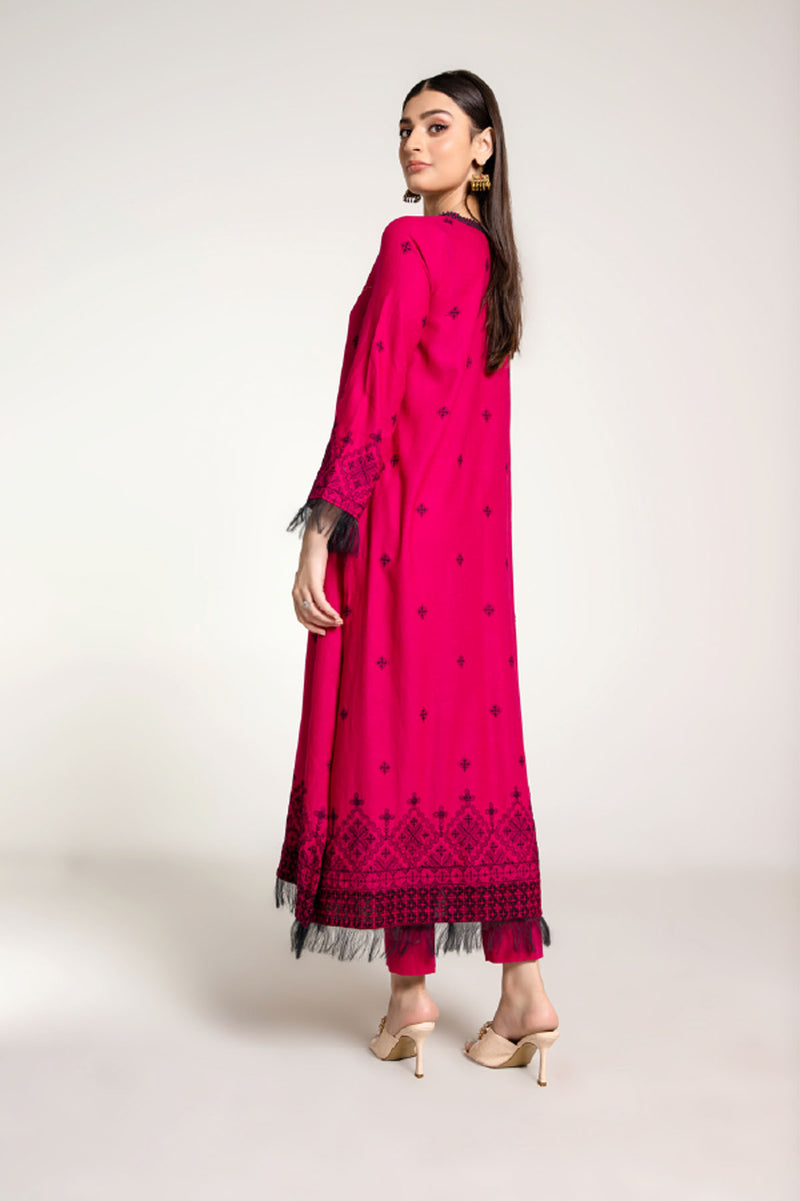EMBROIDERED KARANDI LAWN 2 PCS (UNSTITCHED)