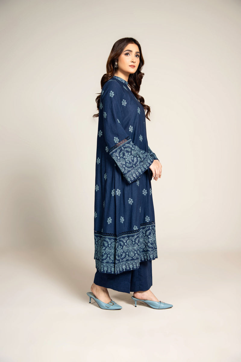 EMBROIDERED KARANDI LAWN 2 PCS (UNSTITCHED)