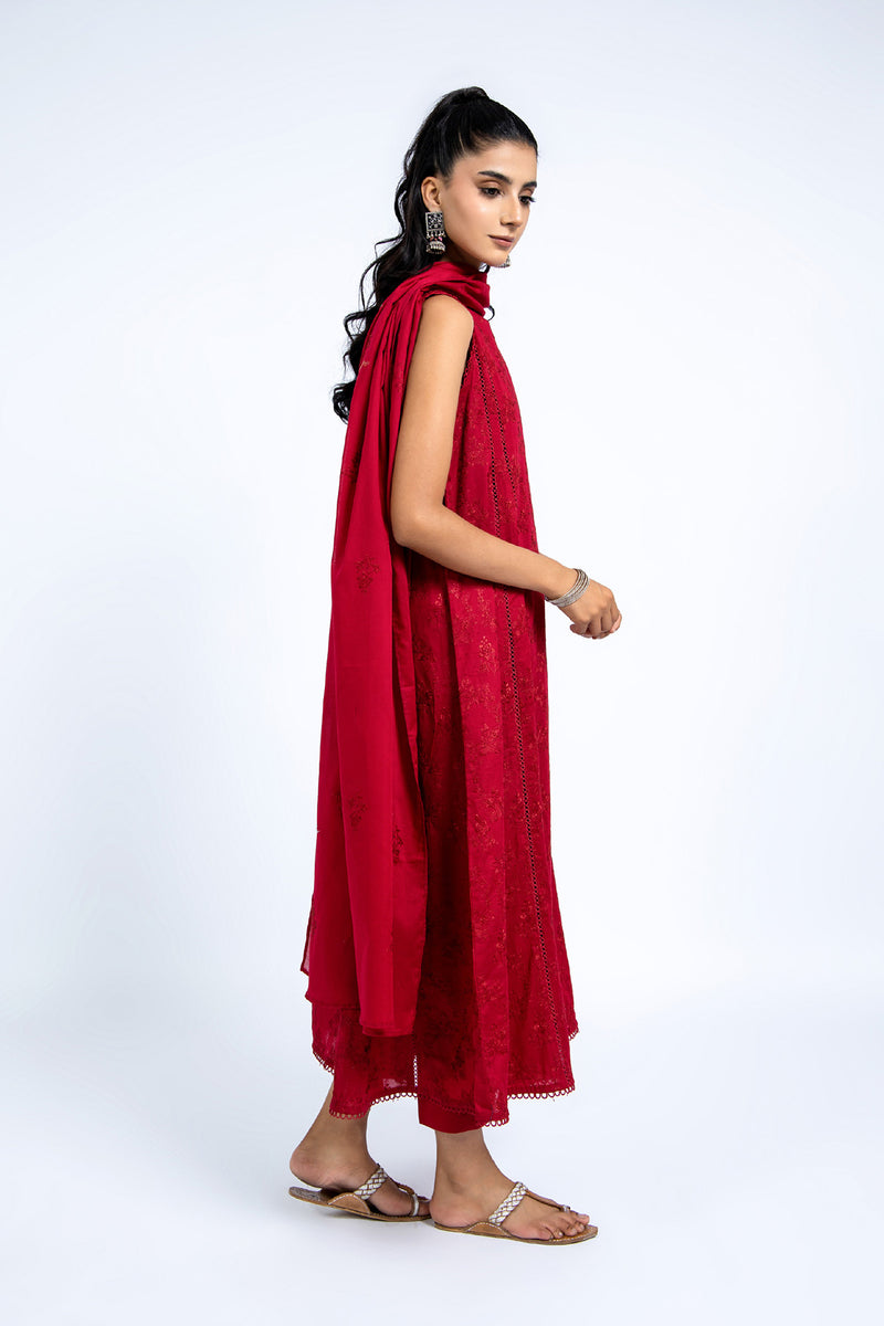 EMBROIDERED LAWN 3 PCS (UNSTITCHED)