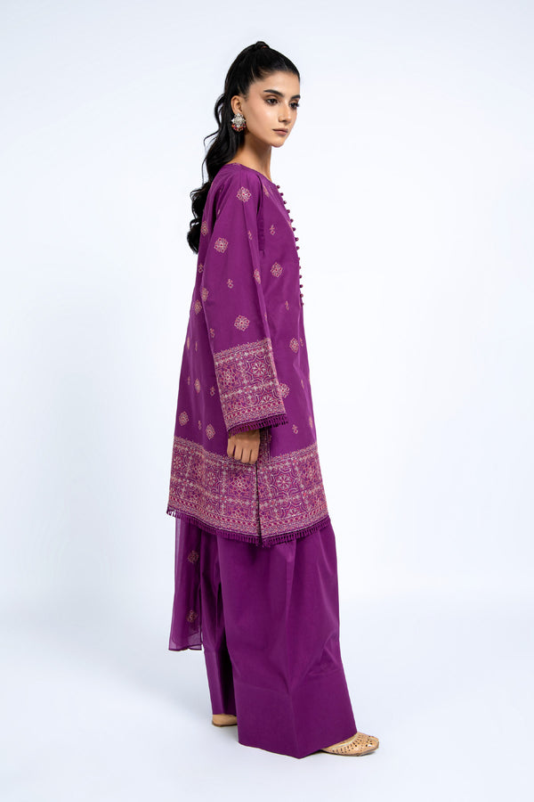 EMBROIDERED LAWN 3 PCS (UNSTITCHED)
