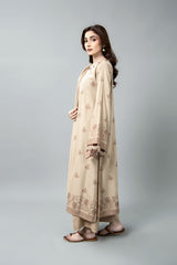 EMBROIDERED KARANDI LAWN 3 PCS (UNSTITCHED)