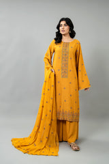 EMBROIDERED  KARANDI LAWN 3 PCS (UNSTITCHED)