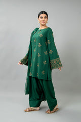 EMBROIDERED KARANDI LAWN 3 PCS (UNSTITCHED)