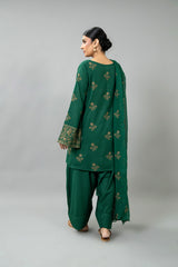 EMBROIDERED KARANDI LAWN 3 PCS (UNSTITCHED)