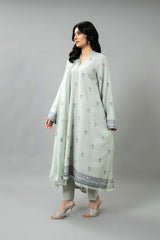 EMBROIDERED COTTON KARANDI 3 PCS (UNSTITCHED)