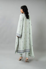 EMBROIDERED COTTON KARANDI 3 PCS (UNSTITCHED)