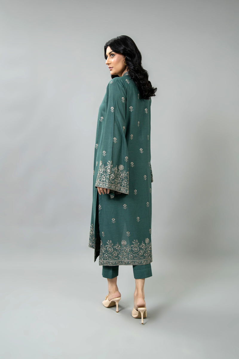 EMBROIDERED  KARANDI LAWN 2 PCS (UNSTITCHED)