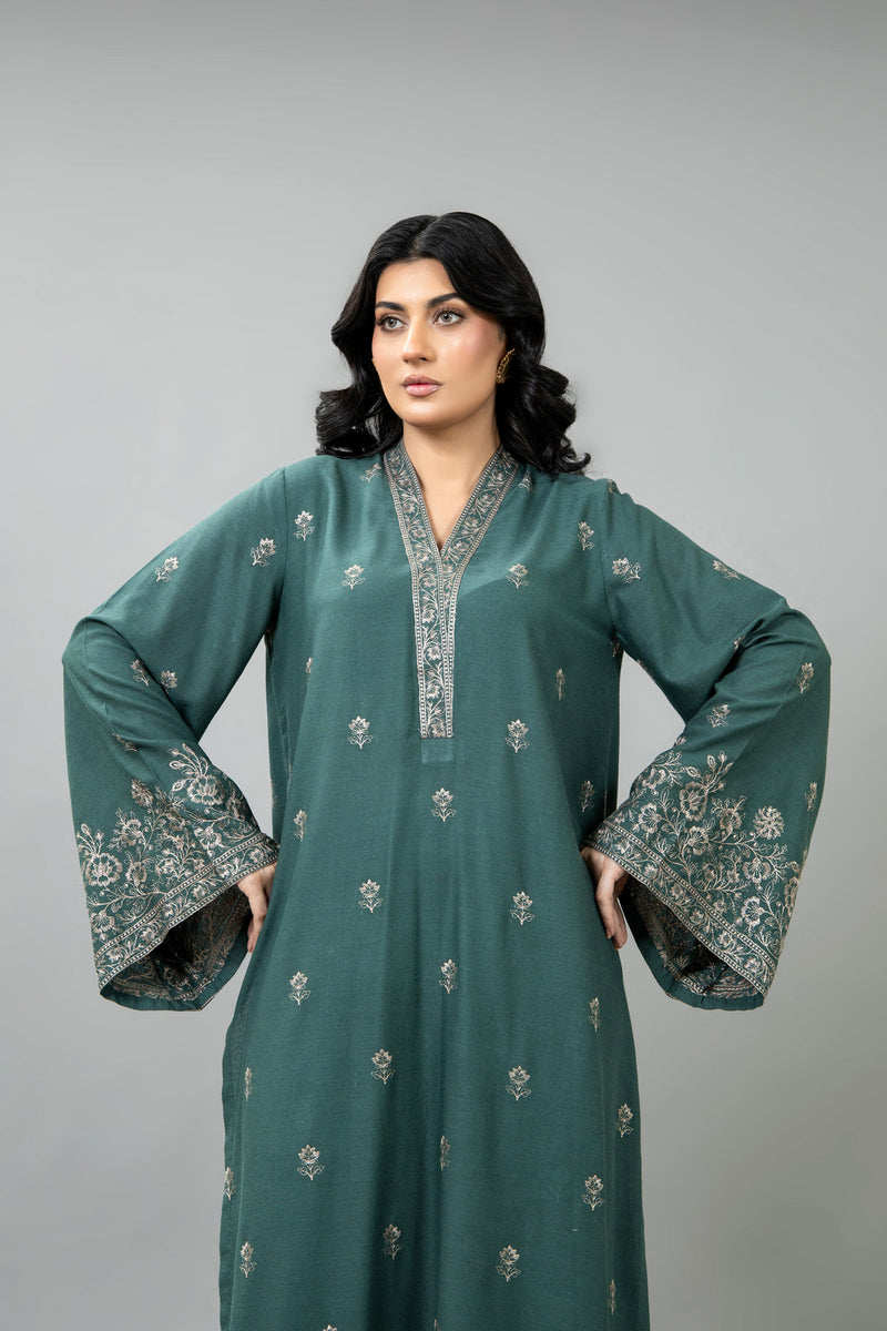 EMBROIDERED  KARANDI LAWN 2 PCS (UNSTITCHED)