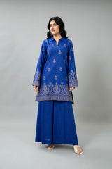 EMBROIDERED SLUB KHADDAR 2 PCS (UNSTITCHED)