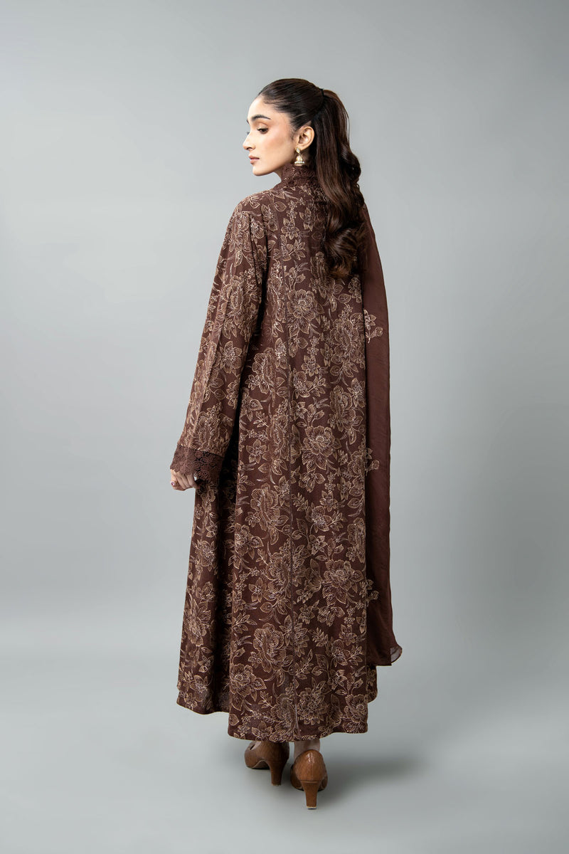 EMBROIDERED  KARANDI LAWN 3 PCS (UNSTITCHED)