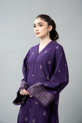 EMBROIDERED SLUB KHADDAR 2 PCS (UNSTITCHED)