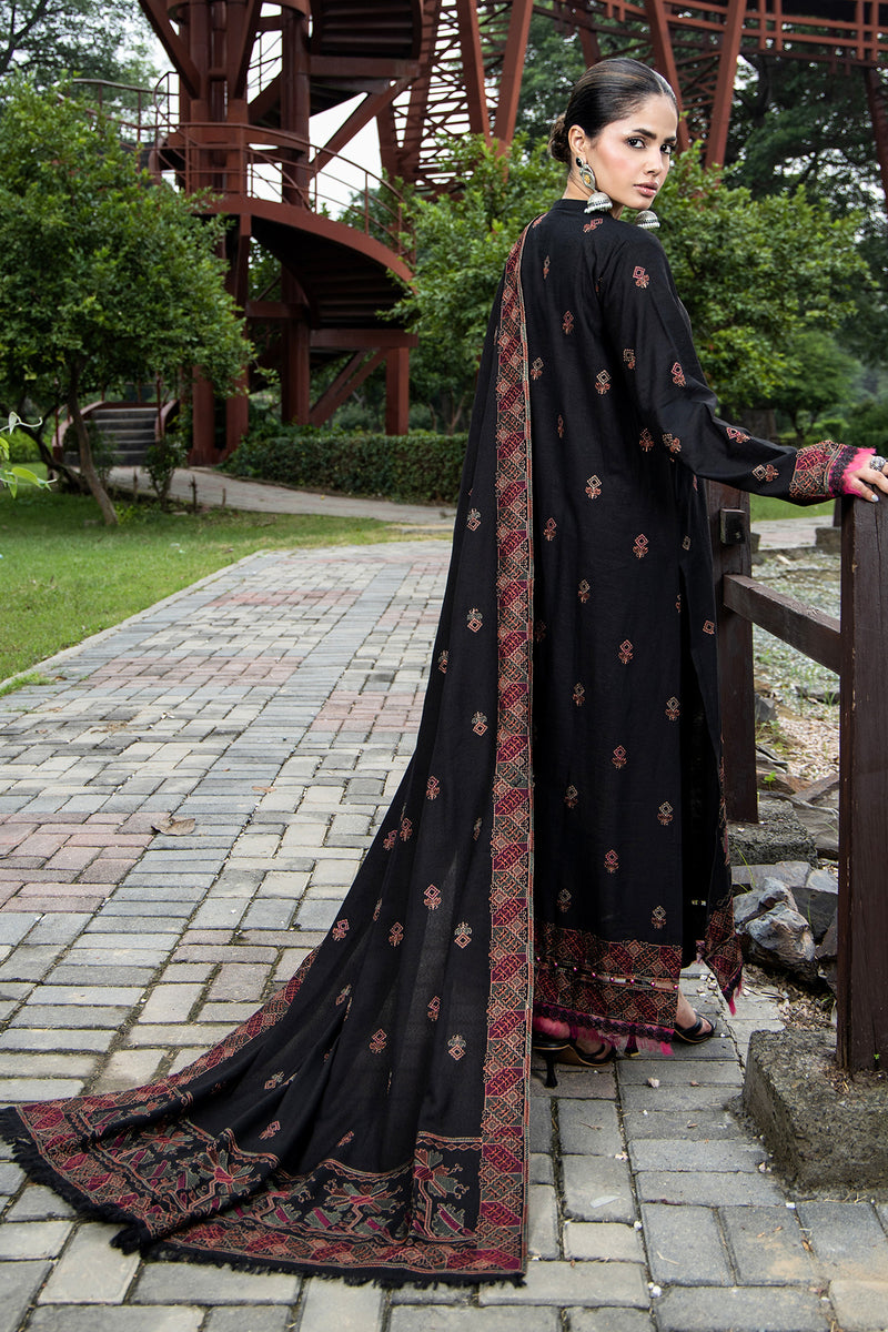 EMBROIDERED KARANDI LAWN SHAWL 1 PCS