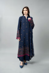 EMBROIDERED  KARANDI LAWN 3 PCS (UNSTITCHED)