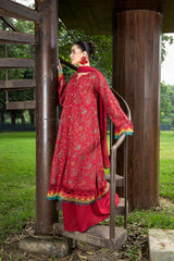 EMBROIDERED KARANDI LAWN 3 PCS (UNSTITCHED)
