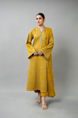 EMBROIDERED COTTON KARANDI 3 PCS (UNSTITCHED)