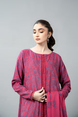 EMBROIDERED COTTON KARANDI 3 PCS (UNSTITCHED)