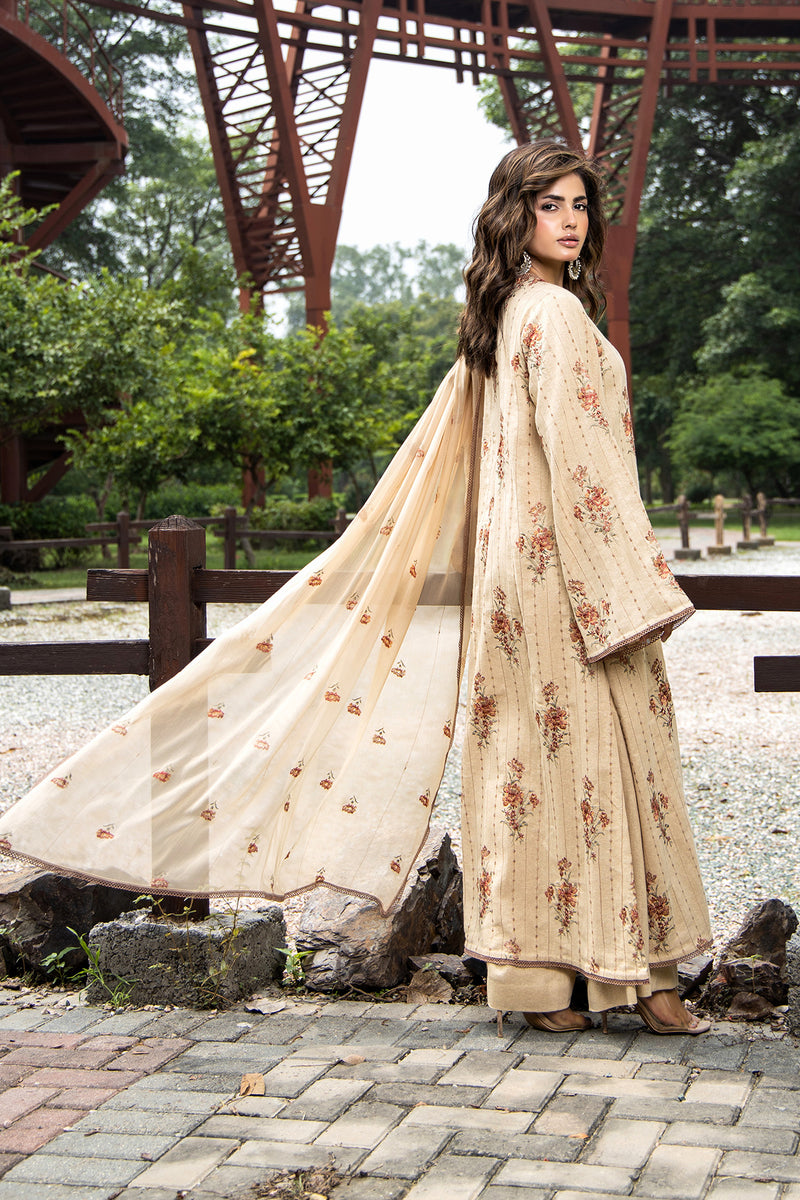 EMBROIDERED COTTON KARANDI 3 PCS (UNSTITCHED)