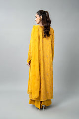 EMBROIDERED & EMBELISHED CHIFFON 3 PCS (UNSTITCHED)