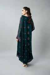 EMBROIDERED & EMBELISHED CHIFFON 3 PCS (UNSTITCHED)