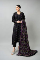 EMBROIDERED KARANDI LAWN SHAWL 1 PCS