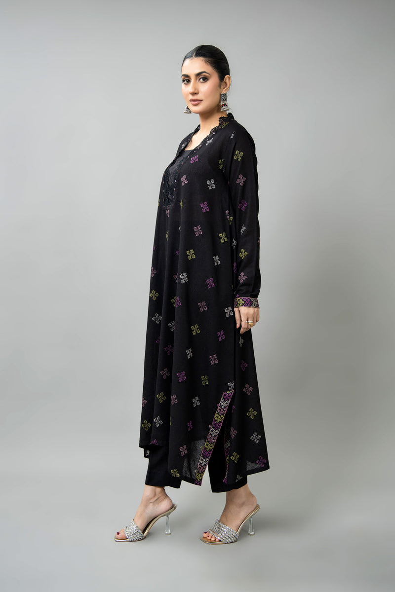 EMBROIDERED KARANDI LAWN 2 PCS (UNSTITCHED)