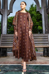 EMBROIDERED KARANDI LAWN 2 PCS (UNSTITCHED)