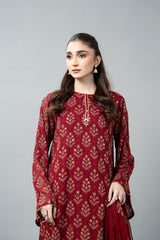 EMBROIDERED & EMBELISHED CHIFFON 3 PCS (UNSTITCHED)