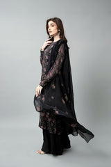 EMBROIDERED  CHIFFON 3 PCS (UNSTITCHED)