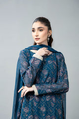 EMBROIDERED  CHIFFON 3 PCS (UNSTITCHED)