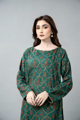 EMBROIDERED & EMBELISHED RAW SILK 2 PCS (UNSTITCHED)