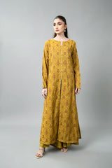 EMBROIDERED & EMBELISHED COTTON SILK 2 PCS (UNSTITCHED)