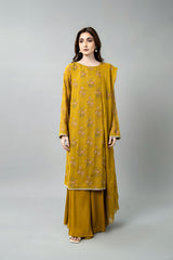 EMBROIDERED & EMBELISHED CHIFFON 3 PCS (UNSTITCHED)