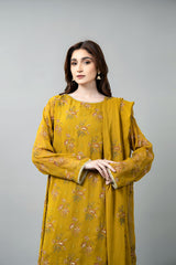 EMBROIDERED & EMBELISHED CHIFFON 3 PCS (UNSTITCHED)