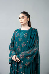 EMBROIDERED & EMBELISHED CHIFFON 3 PCS (UNSTITCHED)