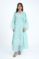 EMBROIDERED & EMBELISHED LAWN 3 PCS (UNSTITCHED)