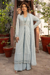 EMBROIDERED & EMBELISHED LAWN 3 PCS (UNSTITCHED)