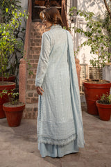 EMBROIDERED & EMBELISHED LAWN 3 PCS (UNSTITCHED)