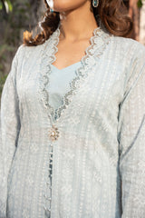 EMBROIDERED & EMBELISHED LAWN 3 PCS (UNSTITCHED)