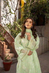 EMBROIDERED LAWN 3 PCS (UNSTITCHED)