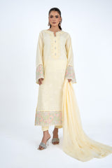 EMBROIDERED LAWN 3 PCS (UNSTITCHED)
