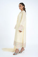 EMBROIDERED LAWN 3 PCS (UNSTITCHED)