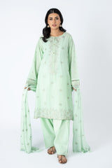 EMBROIDERED LAWN 3 PCS (UNSTITCHED)