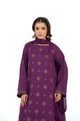 EMBROIDERED LAWN 3 PCS (UNSTITCHED)