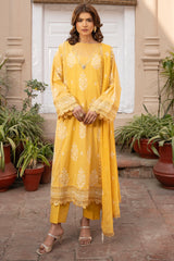 EMBROIDERED LAWN 3 PCS (UNSTITCHED)